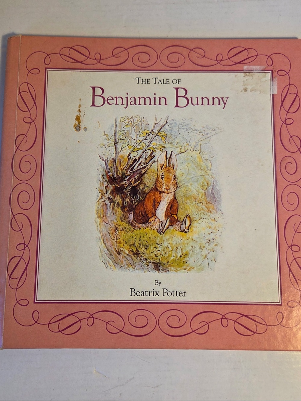 The Tale of Benjamin Bunny by Beatrix Potter 1993 Landoll’s
